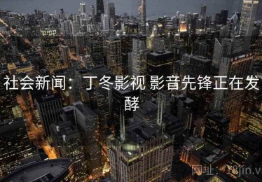 社会新闻：丁冬影视 影音先锋正在发酵