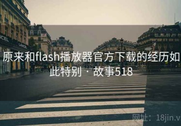 原来和flash播放器官方下载的经历如此特别 · 故事518